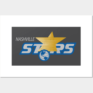 Short lived Nashville Stars Basketball 1991 Posters and Art